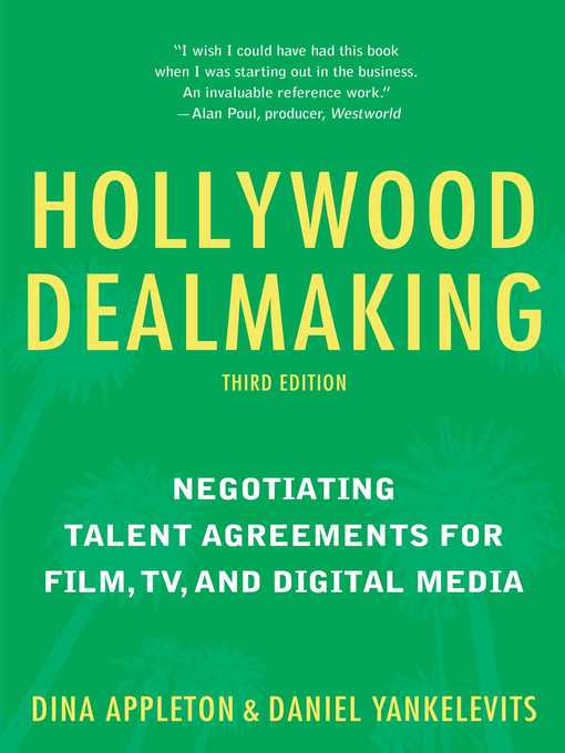Title details for Hollywood Dealmaking by Dina Appleton - Available
